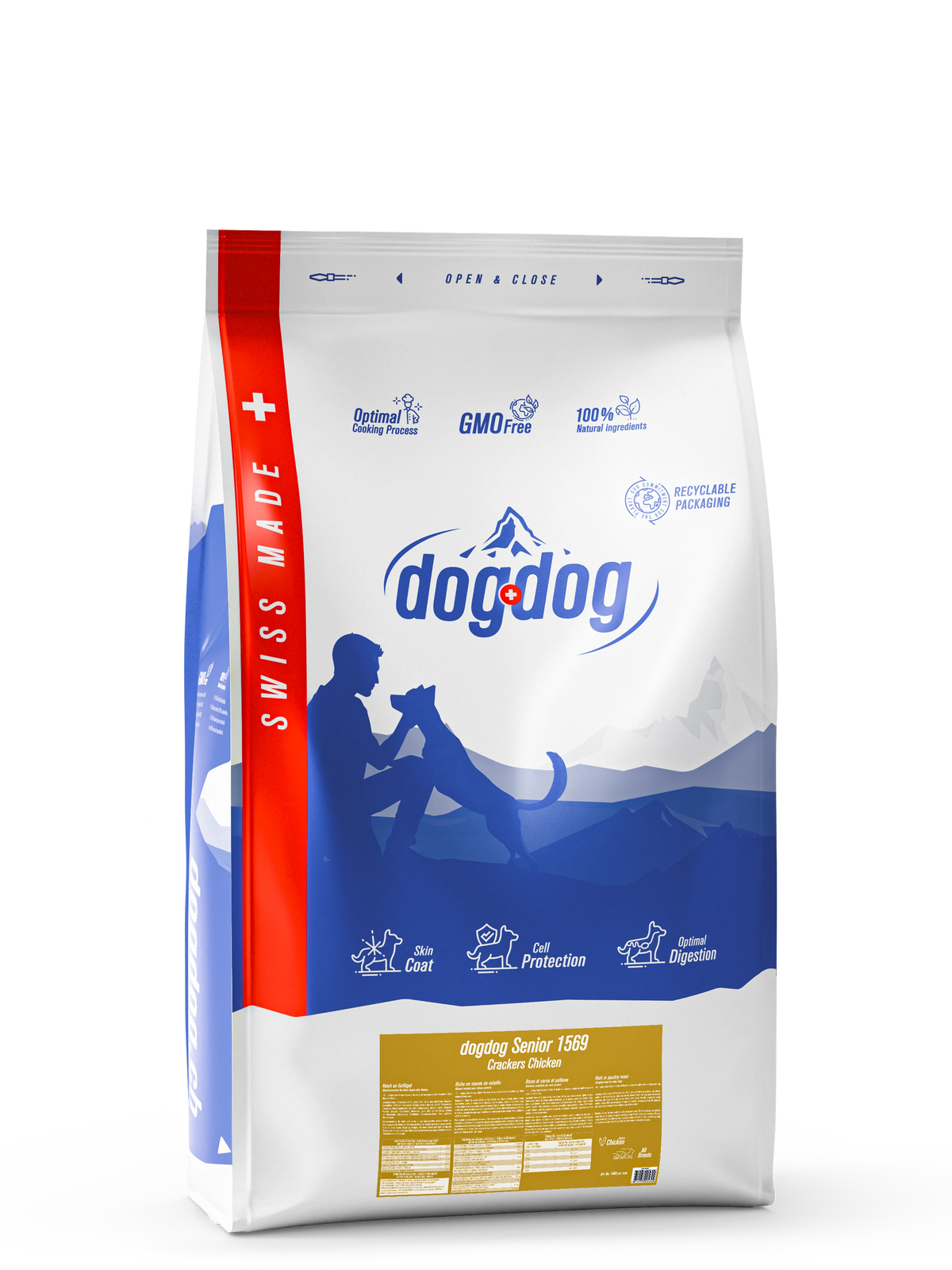 dogdog® Crackers Senior Poulet
