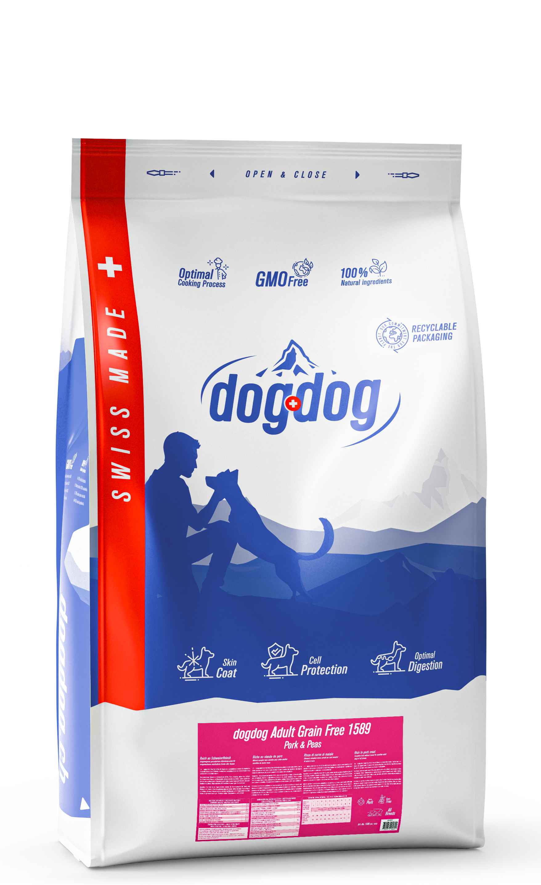 dogdog® Adult Grain Free Pork & Peas - 1589