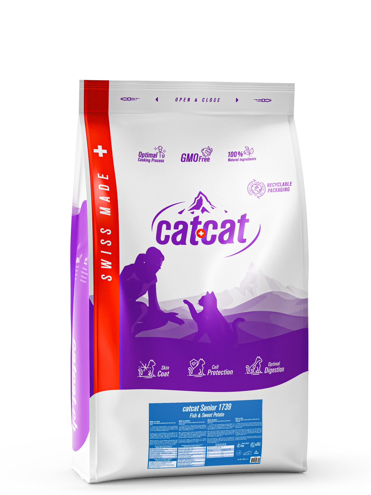 catcat® Senior Poisson & Patate douce