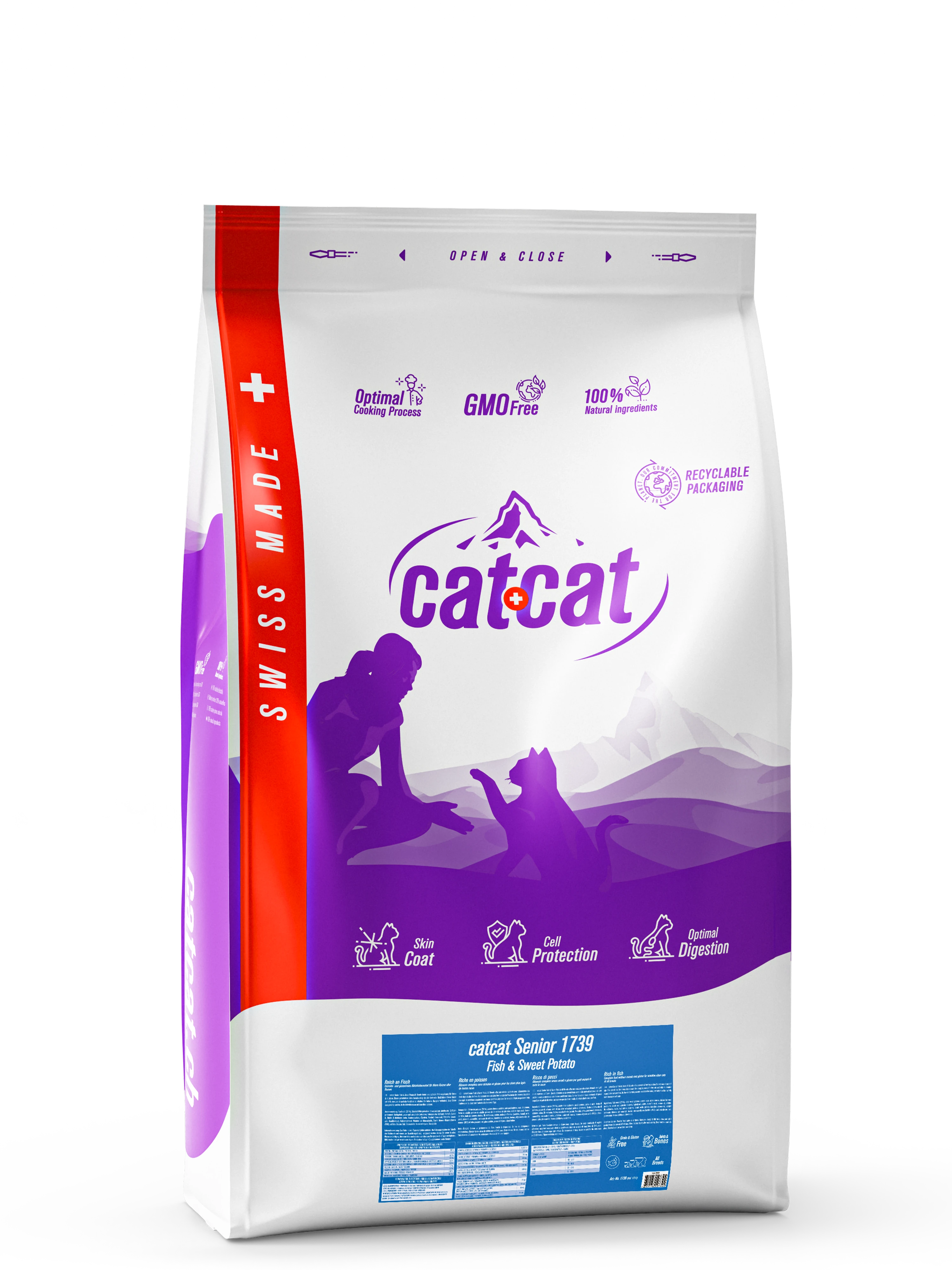 catcat® Senior Fish & Sweet Potato