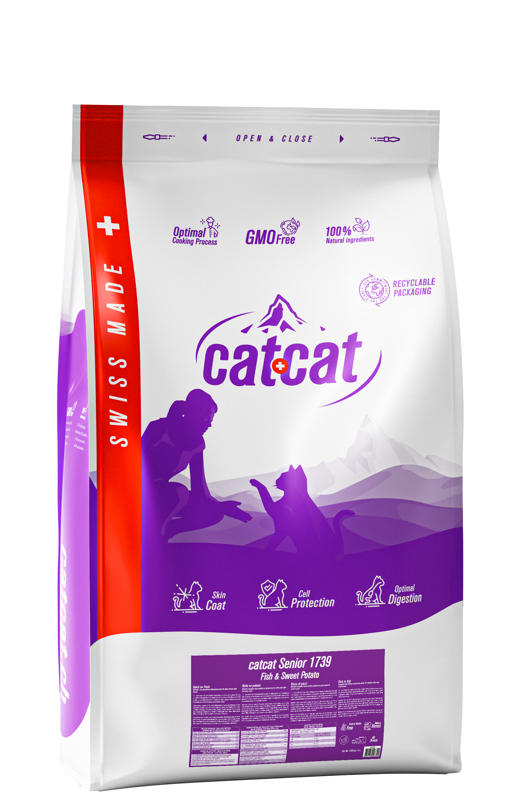 catcat® Senior Fish & Sweet Potato